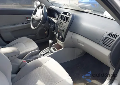 2008 Kia Spectra Ex from USA, damaged, VIN KNAFE121285557379